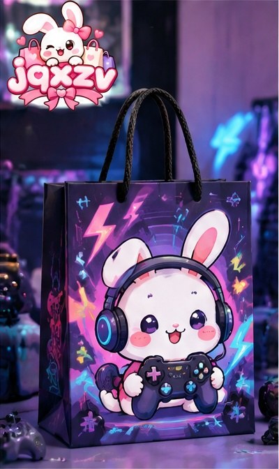 JQXZV Gamer Bunny Gift Bag photo 1