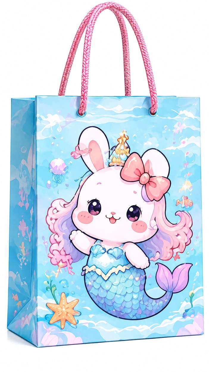 JQXZV Mermaid Bunny Gift Bag photo 5